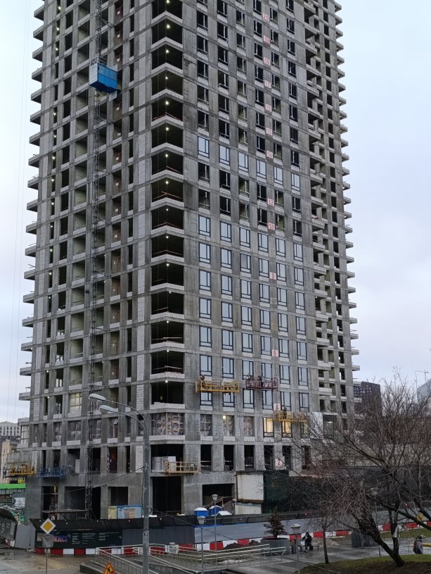 Строительство МФК Космополит в составе ТПУ Шепелиха.