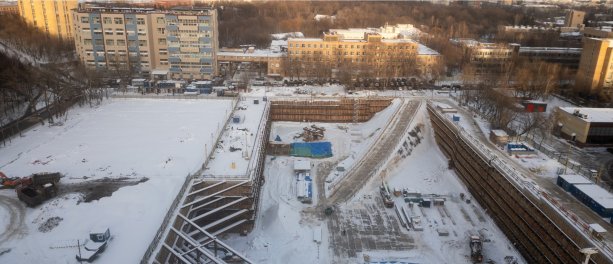 Строящийся ЖК Новые Академики. Дом-оранжерея от девелопера Главстрой.