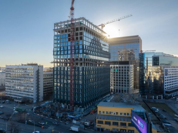 Строящийся бизнес-квартал STONE Towers Москва 3-этап