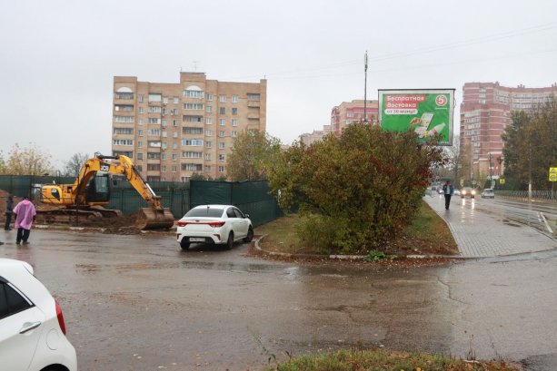 Строительство многофункционального центра в Истре Ленина, 23