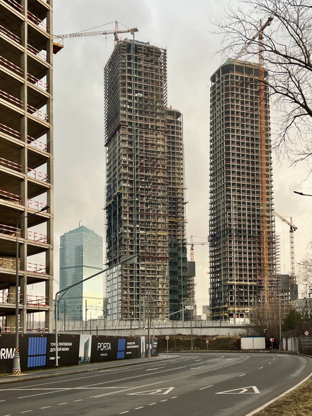 Cтроительство элитного жилого комплекса «River Park Towers Кутузовский».