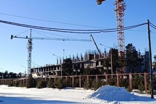 Строительство отеля 4*Green Flow на Байкале.