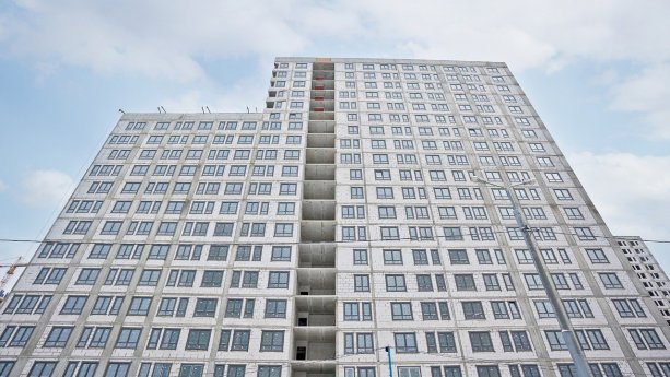 Строящийся квартал «Первый Московский»  3 этап.