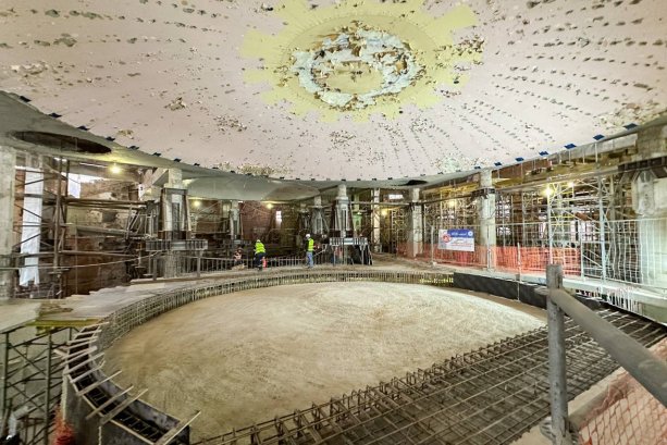 Реконструкция кинотеатра «Ударник» на улице Серафимовича.