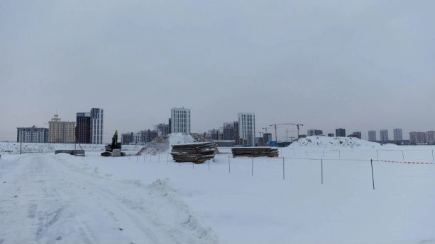 Строительство гостиничного комплекса Межуниверситетского кампуса.