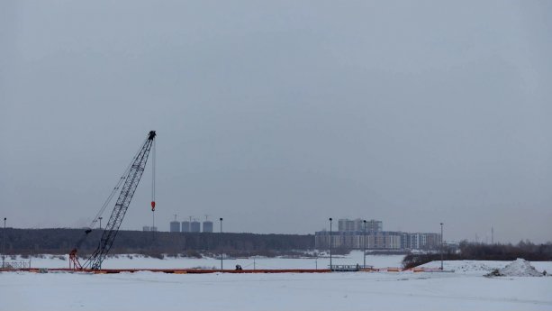 Строительство гостиничного комплекса Межуниверситетского кампуса.
