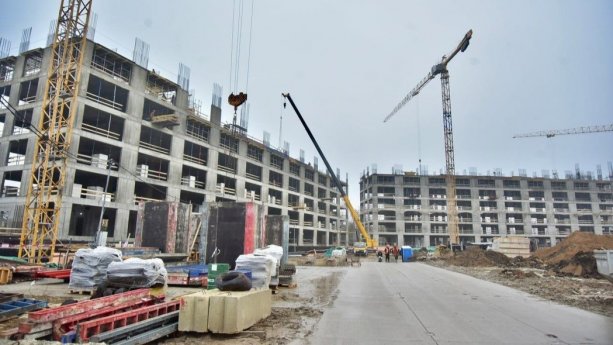 Строительство межвузовского кампуса в Орле.