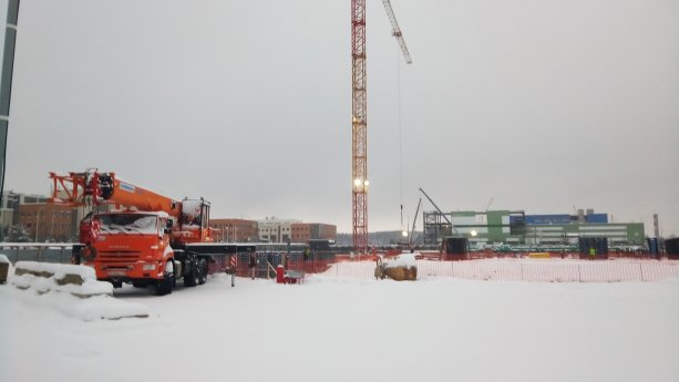 Строительство административно-делового центра с гостиницей GreenPark.