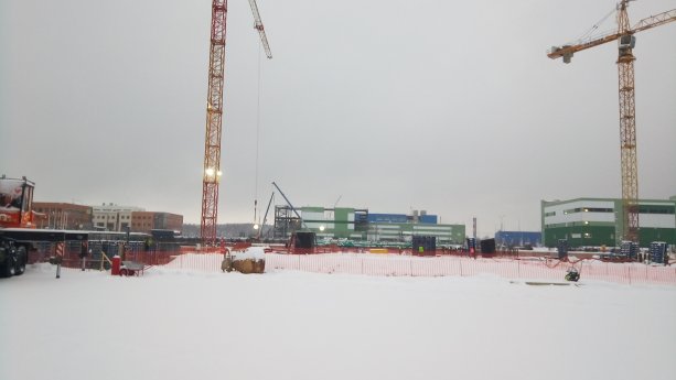 Строительство административно-делового центра с гостиницей GreenPark.