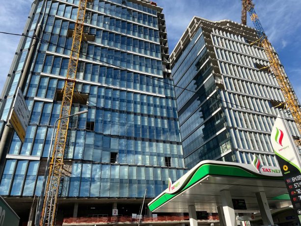 Строительство Бизнес-центра Dubinin’ Sky.