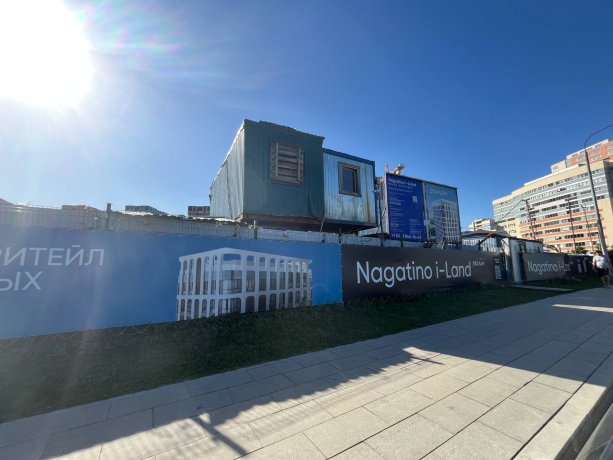 Продолжается строительство Жилого острова Nagatino i-Land».