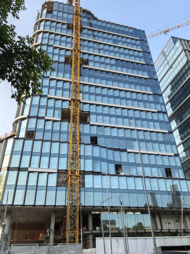 Строительство Бизнес-центра Dubinin’ Sky.