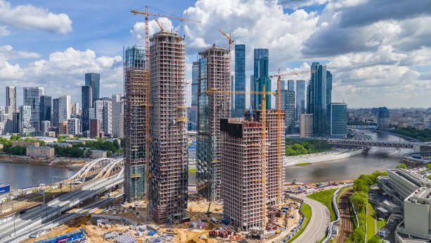 Cтроительство элитного жилого комплекса «River Park Towers Кутузовский».