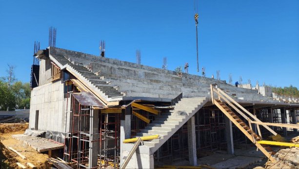 Реновация Луховицкого стадиона «Спартак».