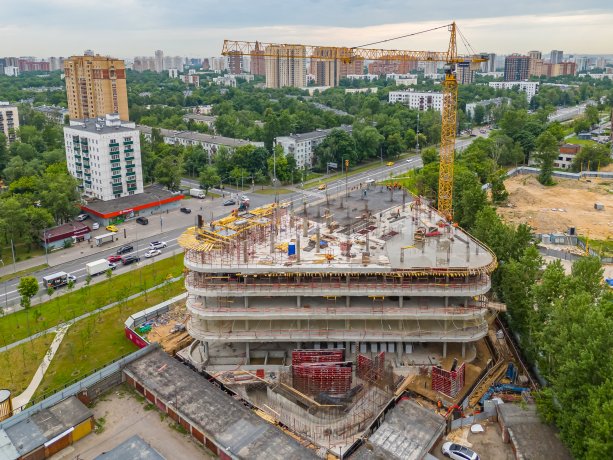 Строительство бизнес-центра NOON класса А.