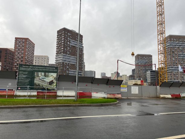 Строительство крупного дворца спорта с ледовой ареной и бассейнами Волоколамское шоссе, вл. 71/10.