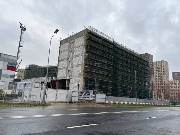 Строительство гостиничного комплекса  для ФК «Спартак» в Тушино.