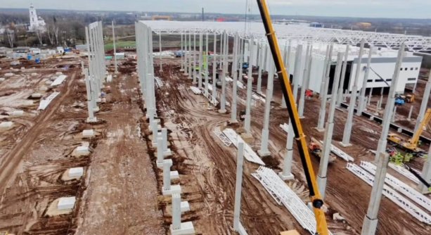 Строительство автоматизированного ХАБА X5 Group «Богослово».