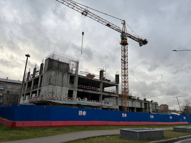 Строительства пожарного депо 6-й проезд Подбельского, вл. 8-10.