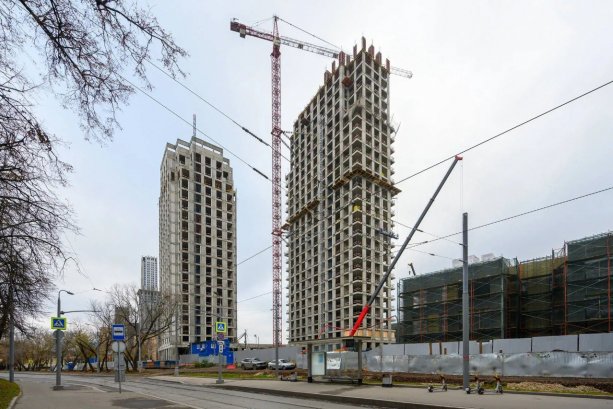 Строительство 3-го этапа ПАВЕЛЕЦКАЯ СИТИ от девелопера MR Group.