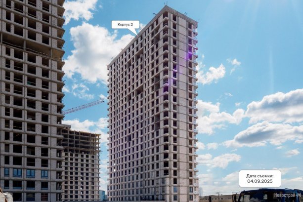 Строящийся «Квартал Строгино» от девелопера Самолет.