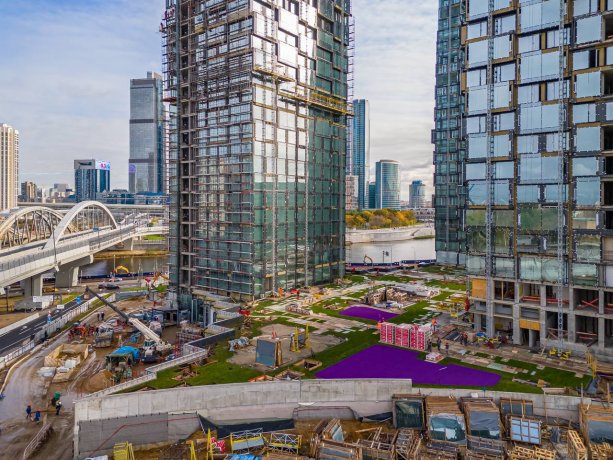 Cтроительство элитного жилого комплекса «River Park Towers Кутузовский».