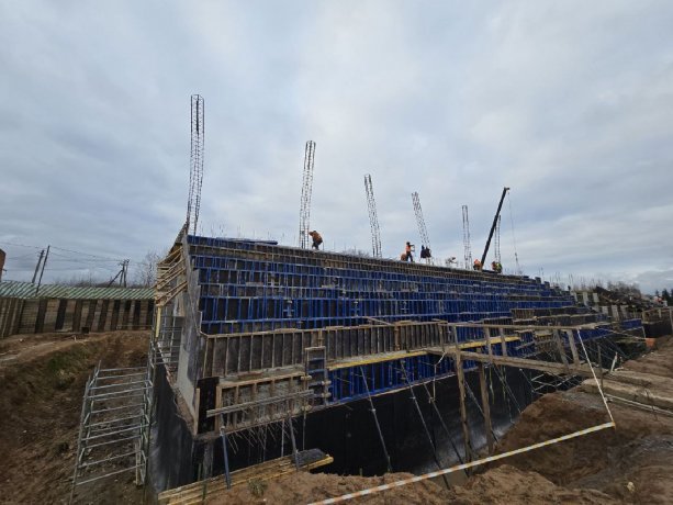 Реконструкция стадиона «Спартак» Можайск.