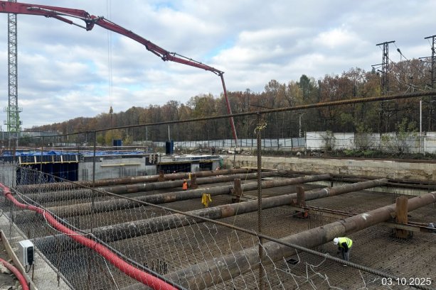 Строящийся Многофункциональный Комплекс DIUS на улице Академика Ильюшина, 21