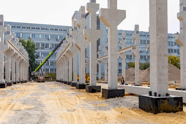 Строительство производственно-складского комплекс СПЕЦКАБЕЛЬ.