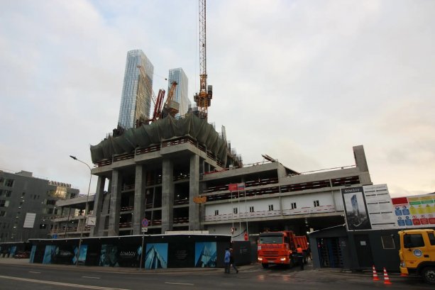 Дом Дау Москва-Сити - самый высокий строящийся жилой многофункциональный проект.