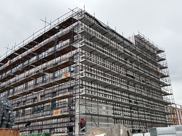 Строительство крупнейшей школы в Котельниках.