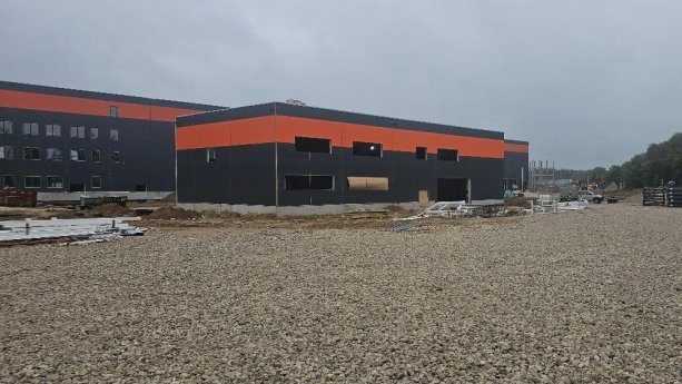 Строительство складского комплекса OZON в Старой Купавне.