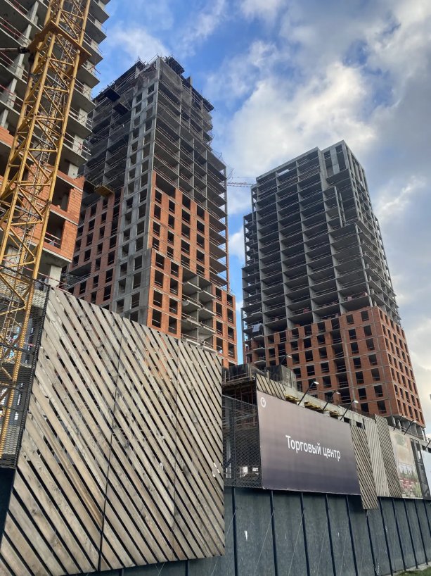 Строительство нового жилого квартала «МОНС».