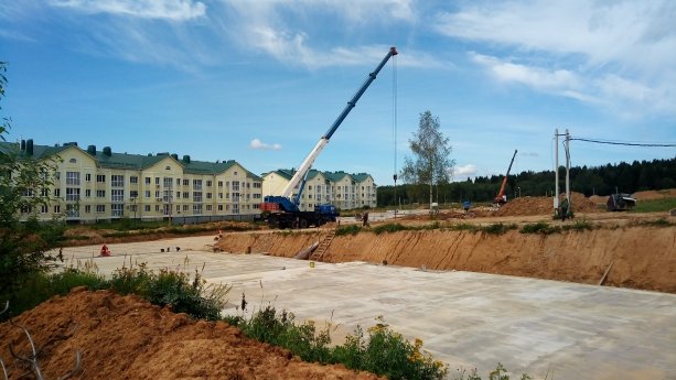 Строительство ЖК «Троицкая слобода»