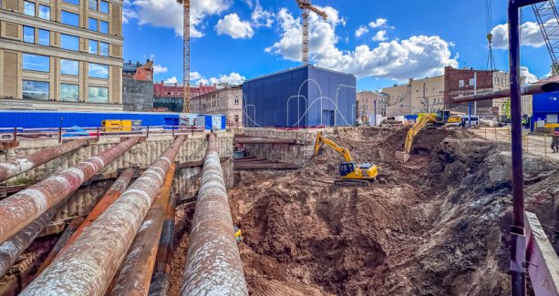 Строящийся ​Делюкс-квартал Nicole от MR Group.