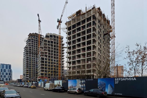 Строящийся Жилой Комплекс «Серебряный бор» от девелопера St Michael.