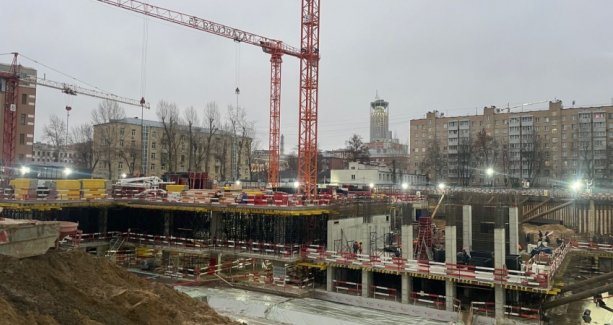 Строительство Жилого комплекса «Татарская 35» элит-класса в Замосковоречье.