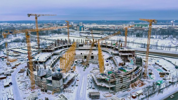 Строительство спортивной арены в Перми за 19 млрд руб.