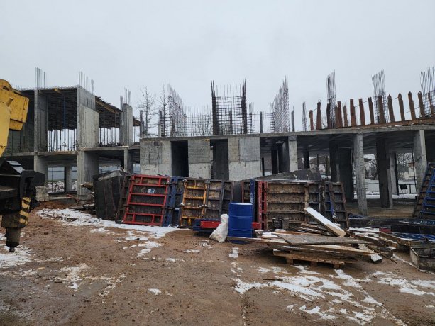 Строительство жилого комплекса «Поварово Молодежный - 2».