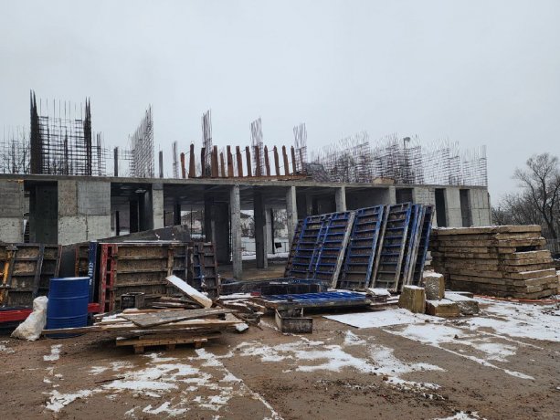 Строительство жилого комплекса «Поварово Молодежный - 2».