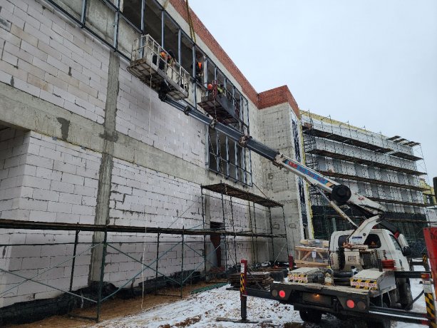 Реконструкция здания СОШ № 16 Подольск Народная 4