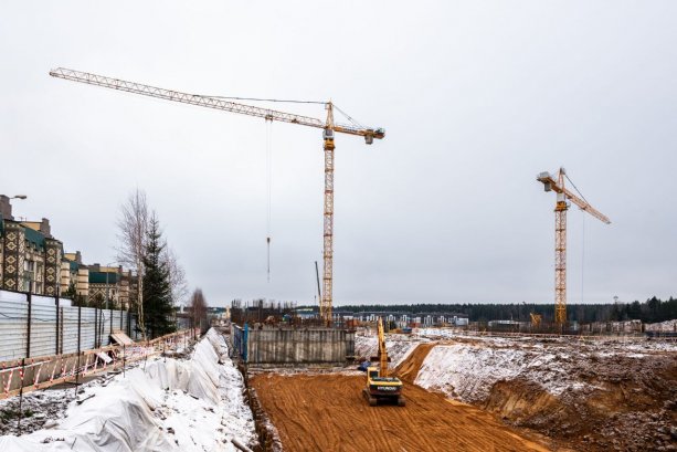 ​Строящийся Жилой комплекс «Одинцовские кварталы».