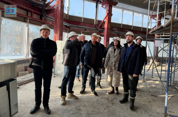 Строительство здания Тверского государственного цирка.