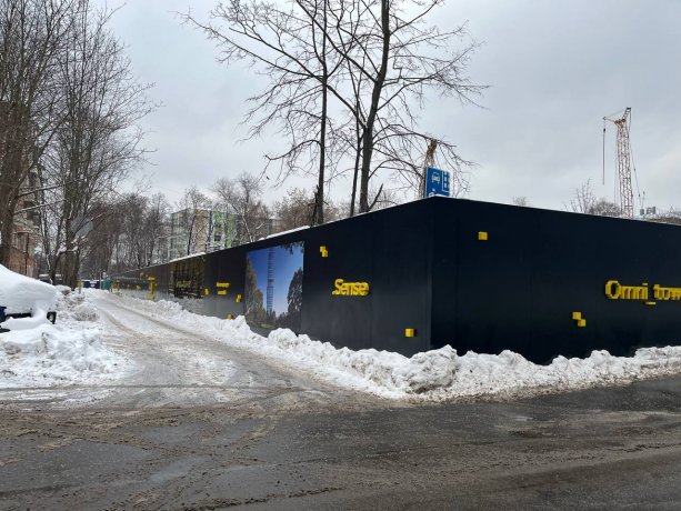 ​Строительство бизнес-центра OMNI TOWER в Москве