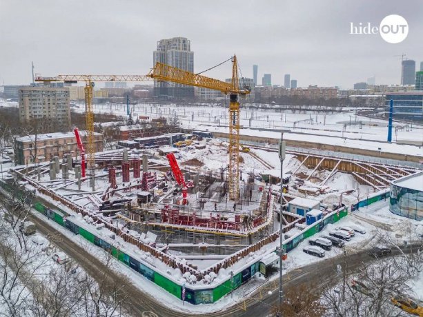 Строительство уникального ЖК  HideOUT.