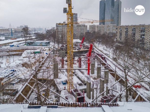 Строительство уникального ЖК  HideOUT.