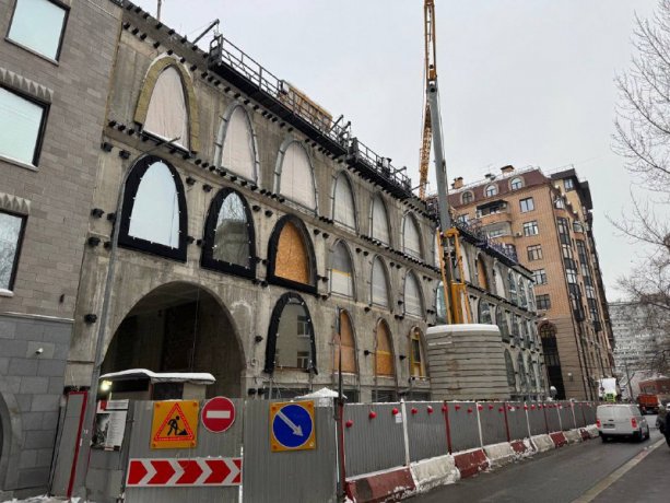 Новый строящийся  бизнес-центр класса А Руновский 14.