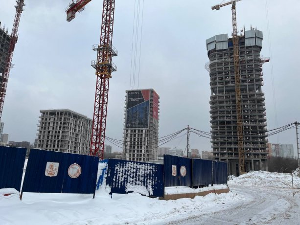 Строящийся МФК «Родина Парк» от девелопера Группы Родина