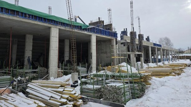 Реконструкция стадиона «Спартак» Можайск.