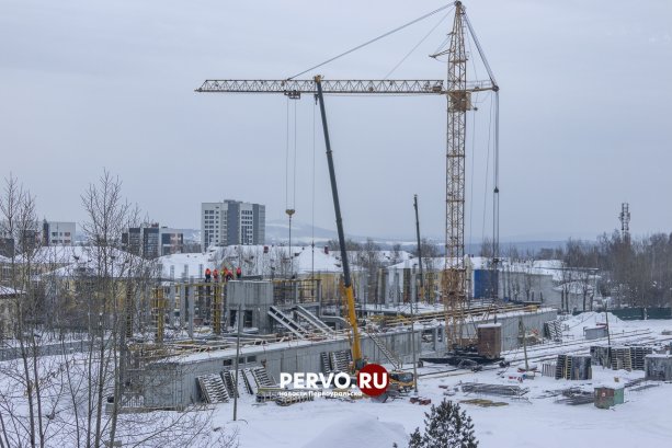 Строительство ледовой Арены «Уральский Трубник» (Первоуральск)